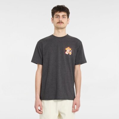 Volcom T-Shirt Meowdy HTH SST Heather Black