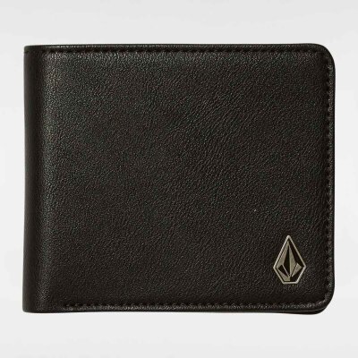 Volcom Brieftasche Slim Stone PU Wallet Black