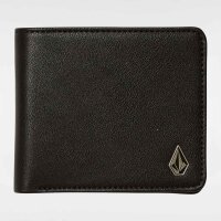 Volcom Brieftasche Slim Stone PU Wallet Black