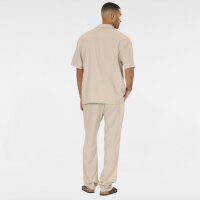 Nou Kurzarmhemd Dalan Linen Nou Sand