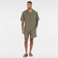 Nou Shorts Dalan Linen Smokey Olive