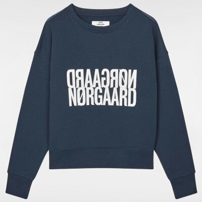 Mads Norgaard Sweatshirt Original Sweat Tilvina Sky Captain