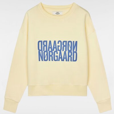 Mads Norgaard Sweatshirt Original Sweat Tilvina Almond Oil