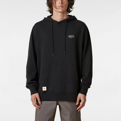 Globe Hoodie Living Low Velocity Schwarz