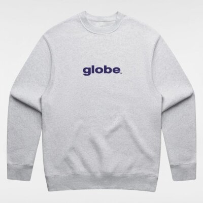Globe Sweatshirt O.G. Crewneck Grey Melange