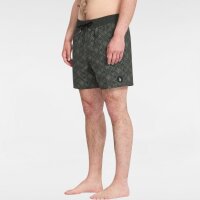 Volcom Boardshort Lido Print Trunk 16 Grün