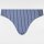 Nou Bikini Hose Arjana Bikini Bottom Blau/Weiß